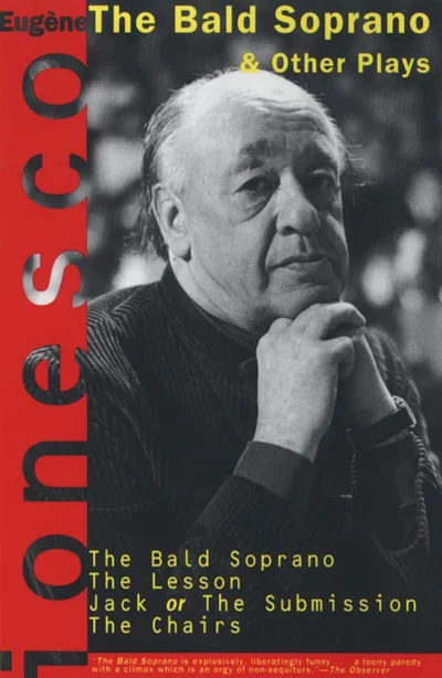 The Bald Soprano and Other Plays cover