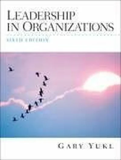 Leadership in Organizations cover