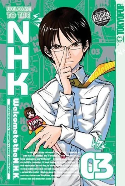 Welcome to the N.H.K. Volume 3 cover